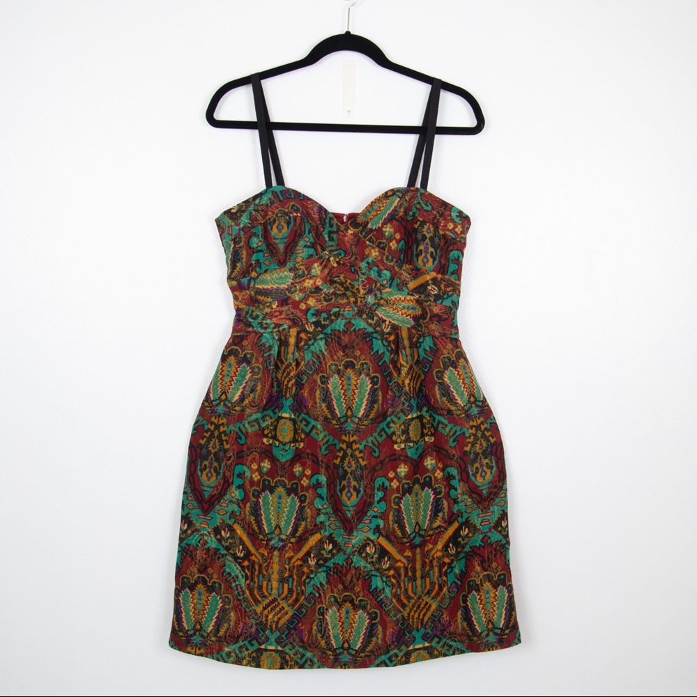 NANETTE LEPORE SILK KHARMA DRESS